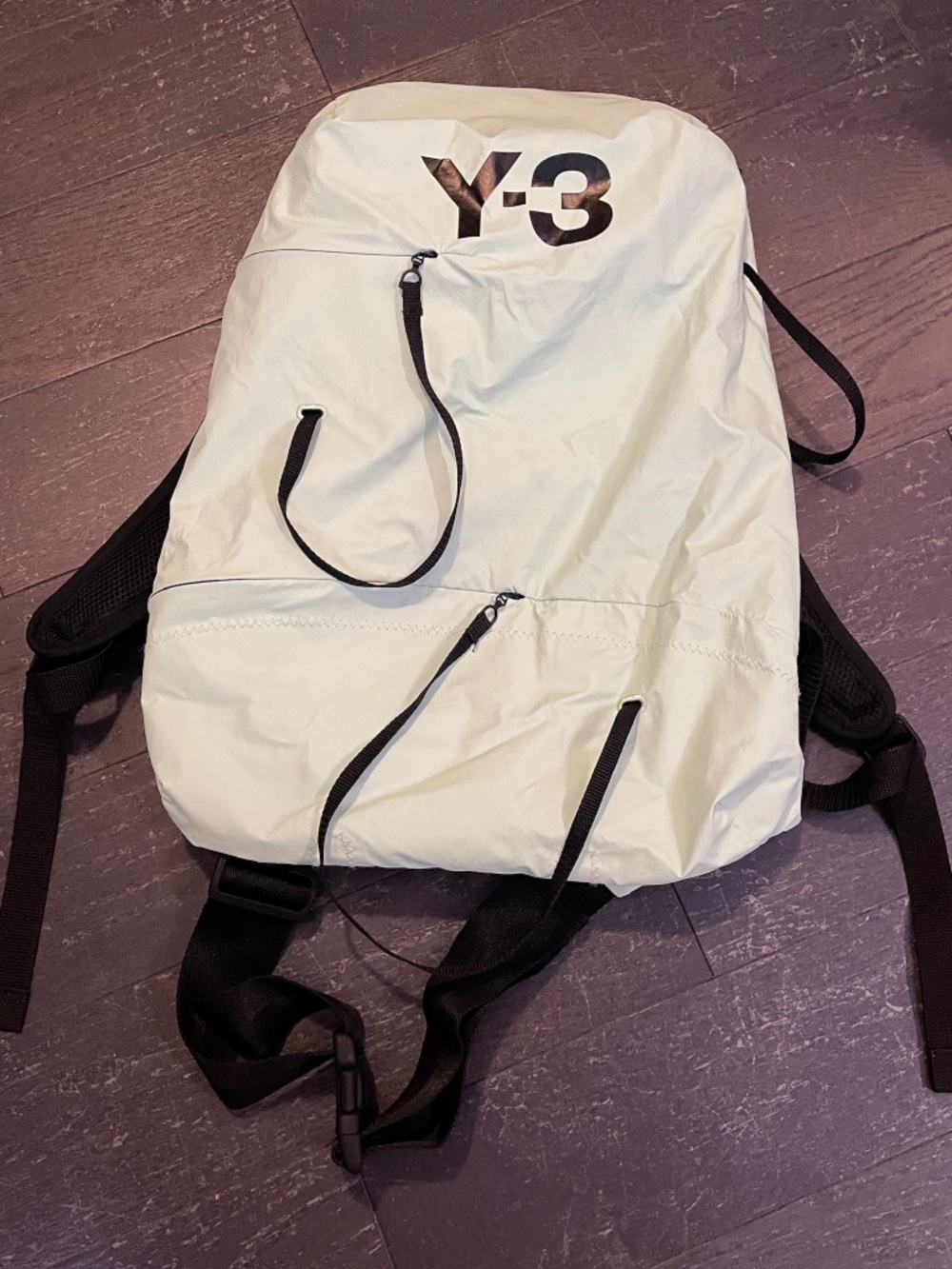Y-3 Yohji Yamamoto Bungee Backpack Large Adidas used Green/Salty Green black